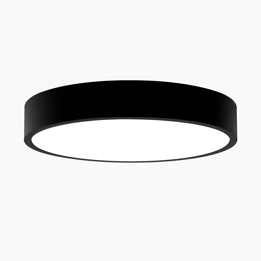 Eenvoudige ronde LED-plafondlamp