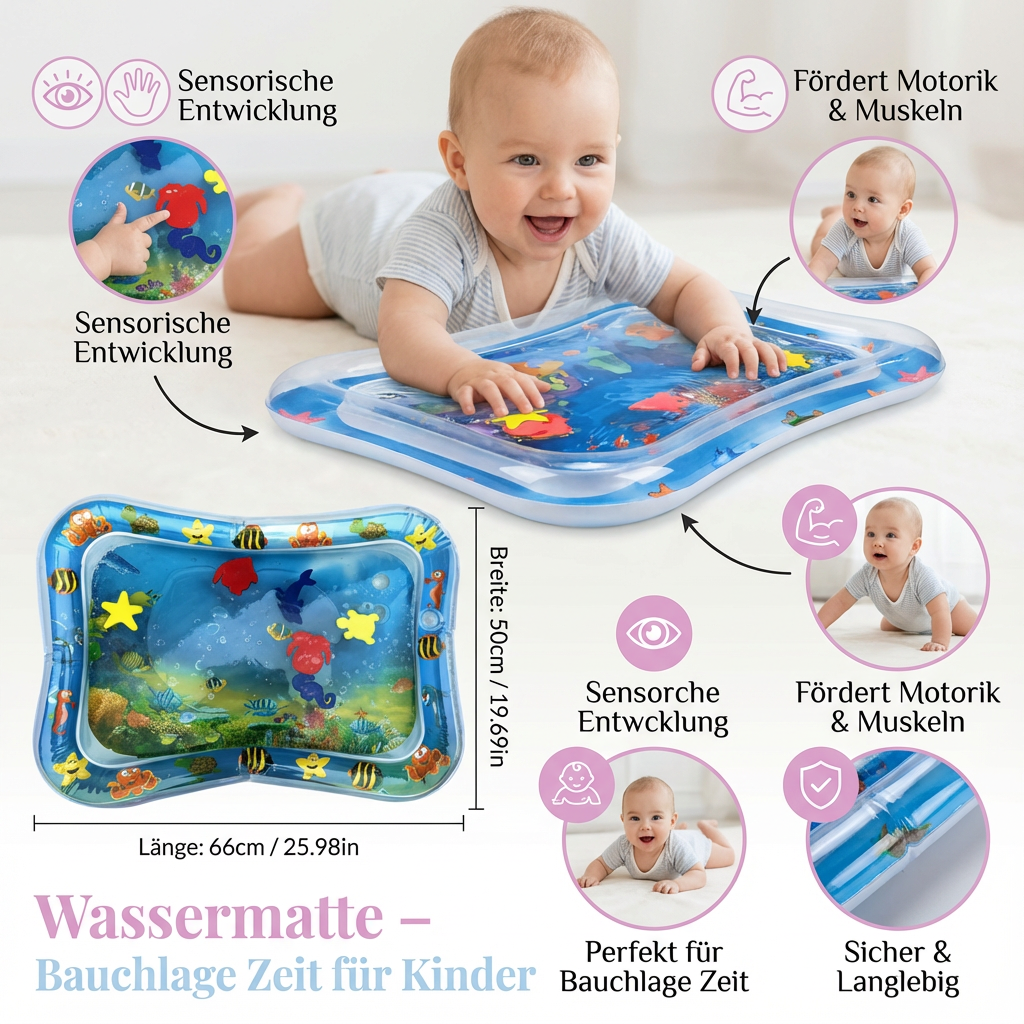 Watermat – Buikligging Tijd voor Kinderen