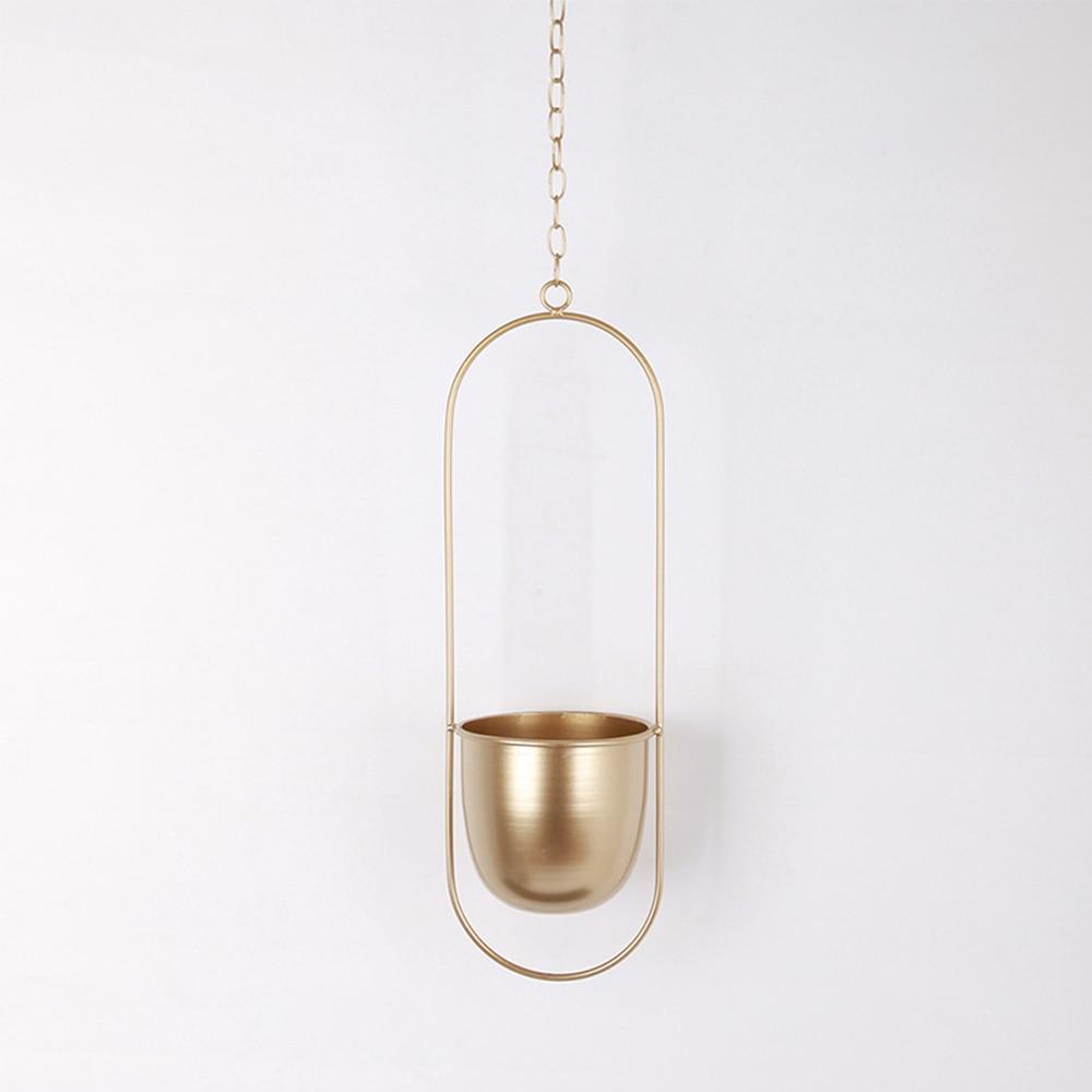 FloraFrame – Elegante metalen plantenhouder voor muur of plafond