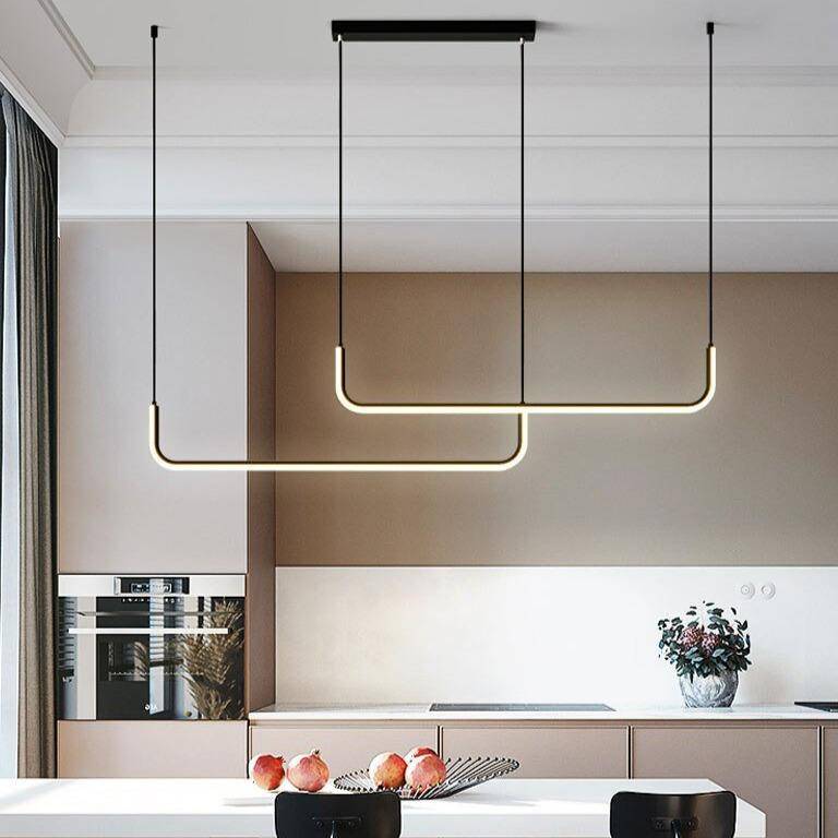 Moderne LED-hanglamp van aluminium in Hang-ontwerp