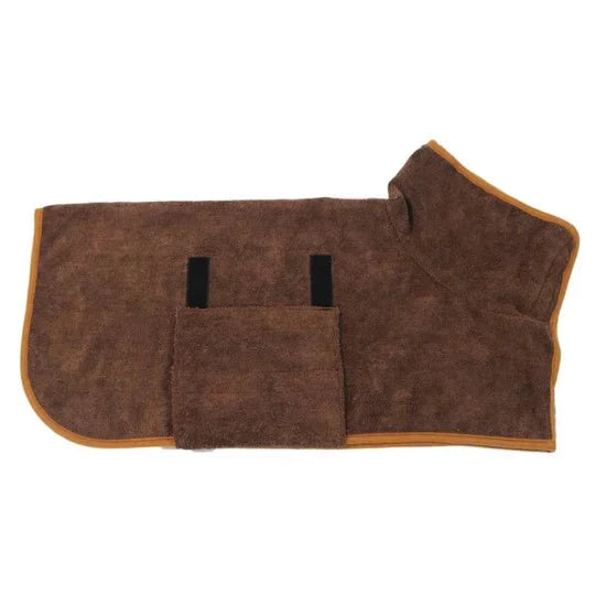 Hond Handdoek Robe voor Honden – Sneldrogende Verstelbare Hondenkleed, Comfortabele en Stijlvolle Badjas voor Alle Maten