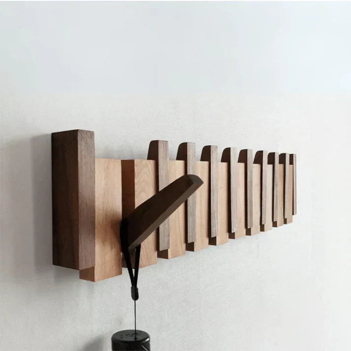 Houten Pianohanger Kapstok Voor Elegante Kledingopslag