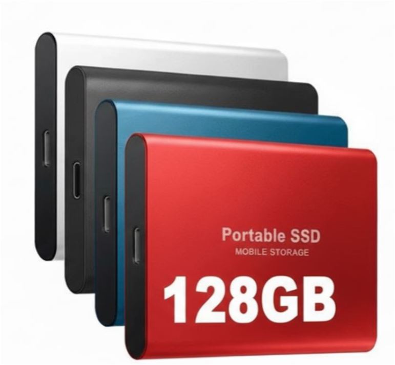 BowLift | DataSprint Externe SSD 128GB – Snelle USB-C opslag tot 1050 MB/s