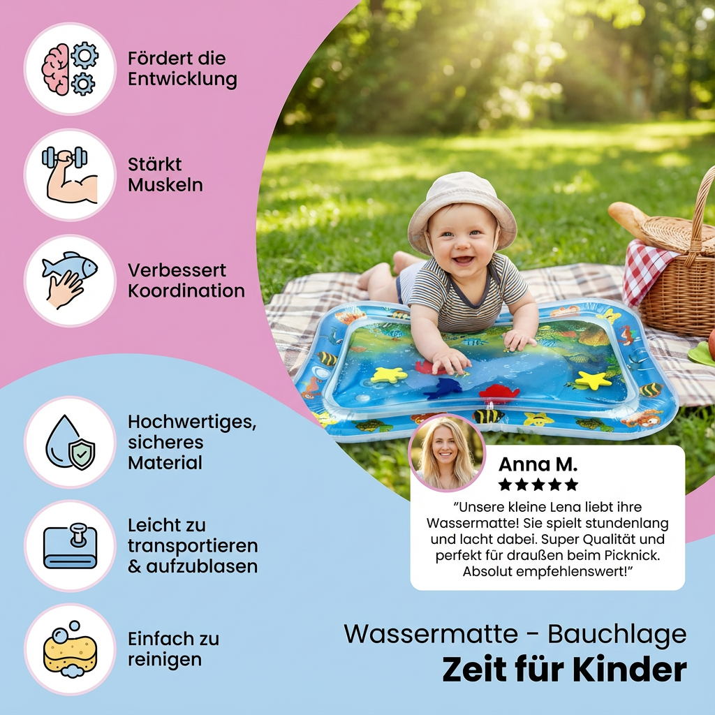 Watermat – Buikligging Tijd voor Kinderen