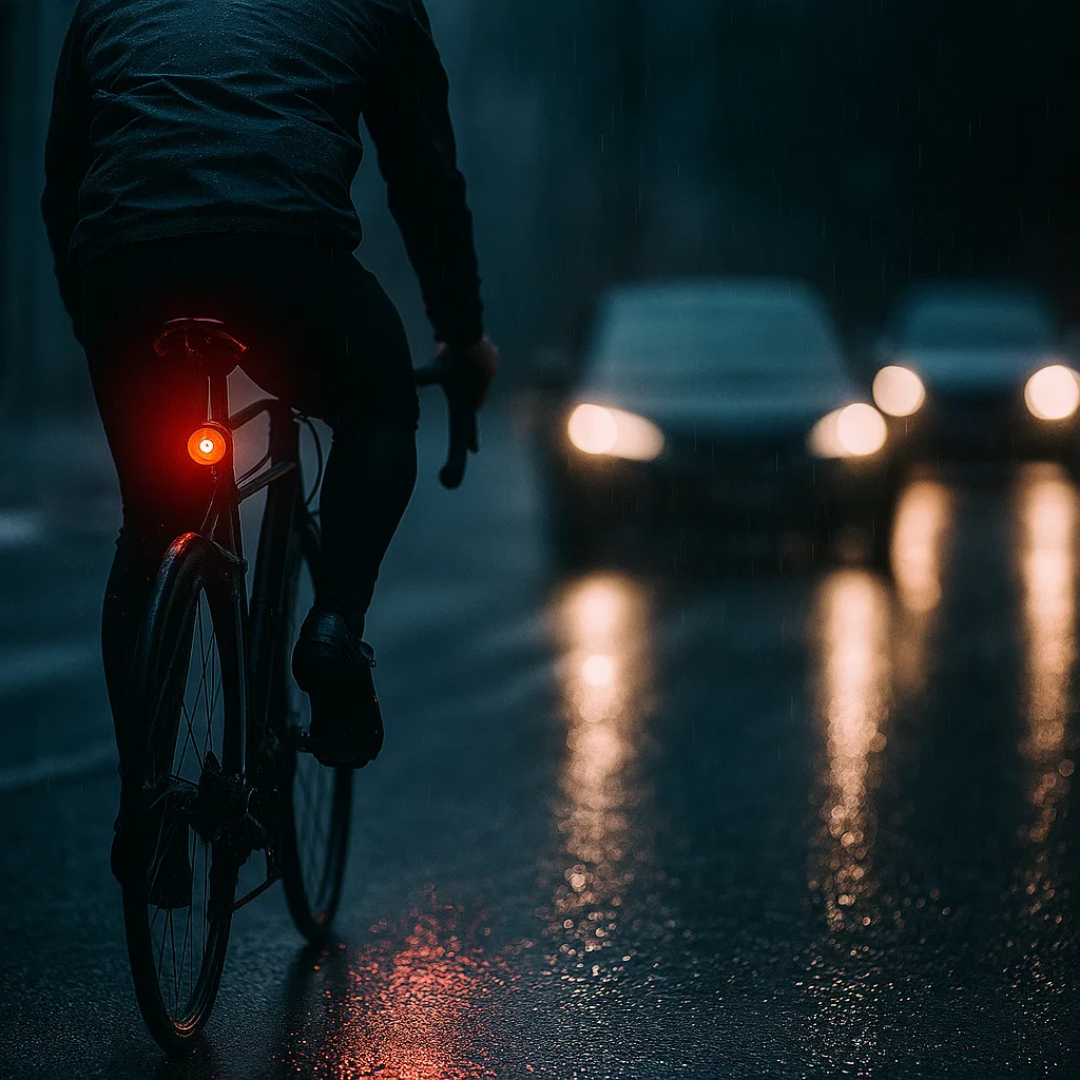Achterlicht & Remlicht voor Fiets en Racefiets met 6 Modi en Accu | Lumirad