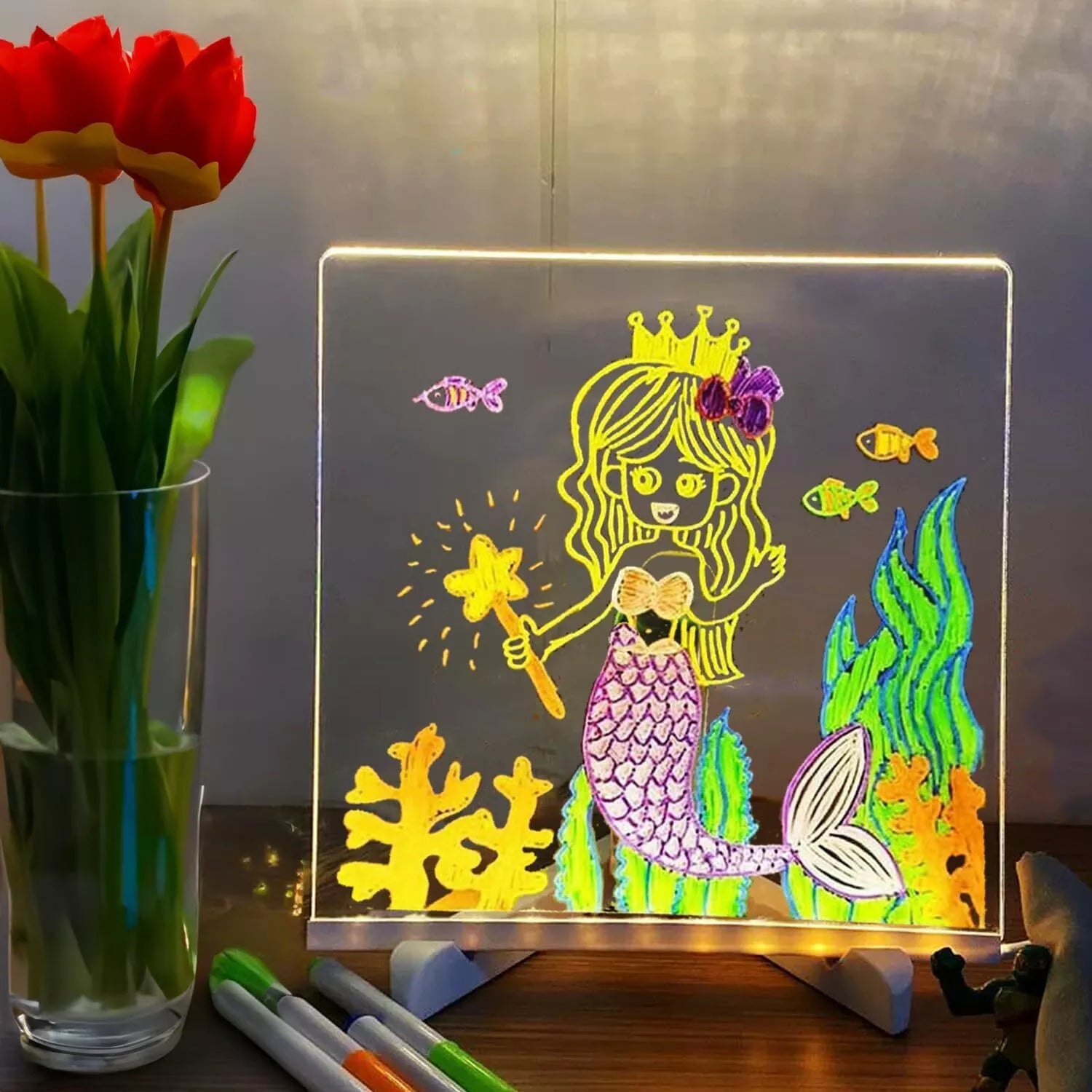 Lichtexplosie van Creativiteit - Tekentafel