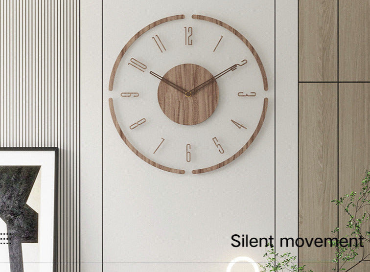 Frendorf Scandinavische Houten Wandklok WoodWave