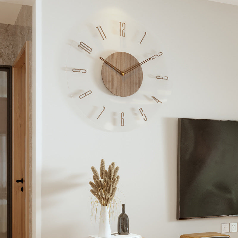 Frendorf Scandinavische Houten Wandklok WoodWave
