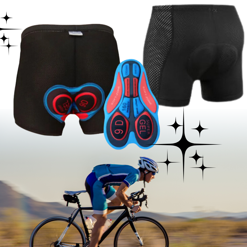 Naadloze Gevoerde Fietsshorts