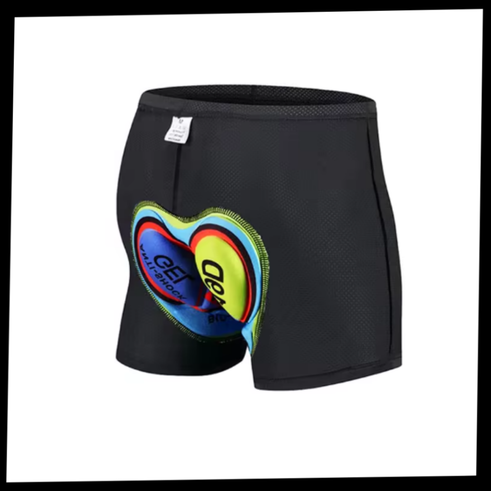 Naadloze Gevoerde Fietsshorts