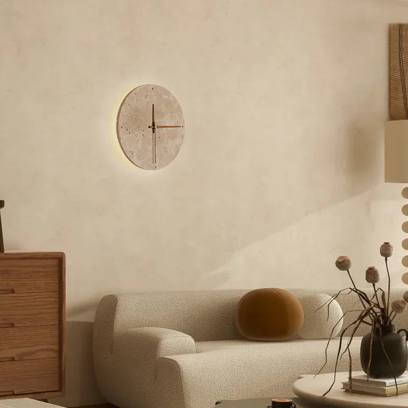 Möni Wandlamp en Klok voor Stijlvolle Verlichting