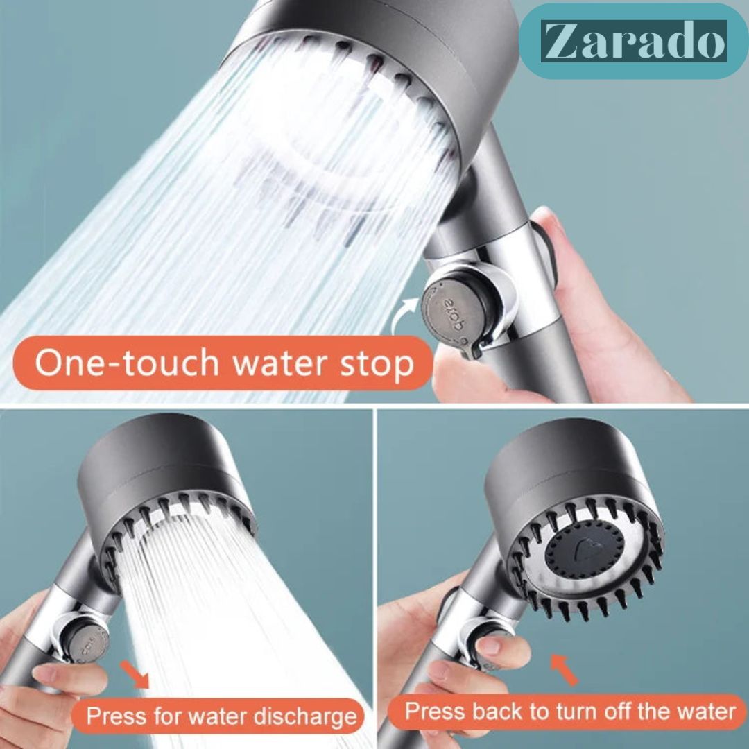 AquaFlow | Douchekop met drie standen