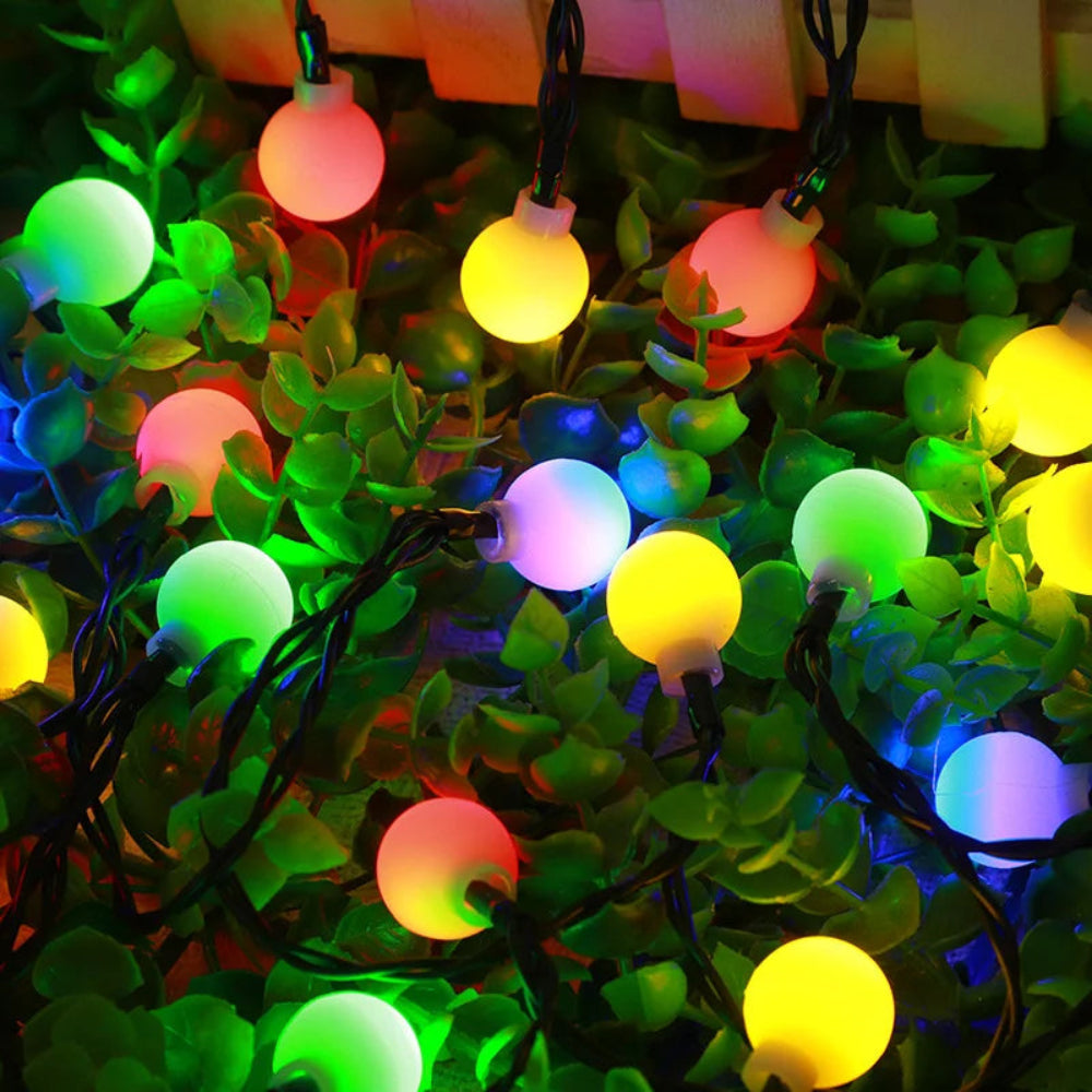 Halloween Lichten Buiten Solar LED Snoerlampen Waterdicht