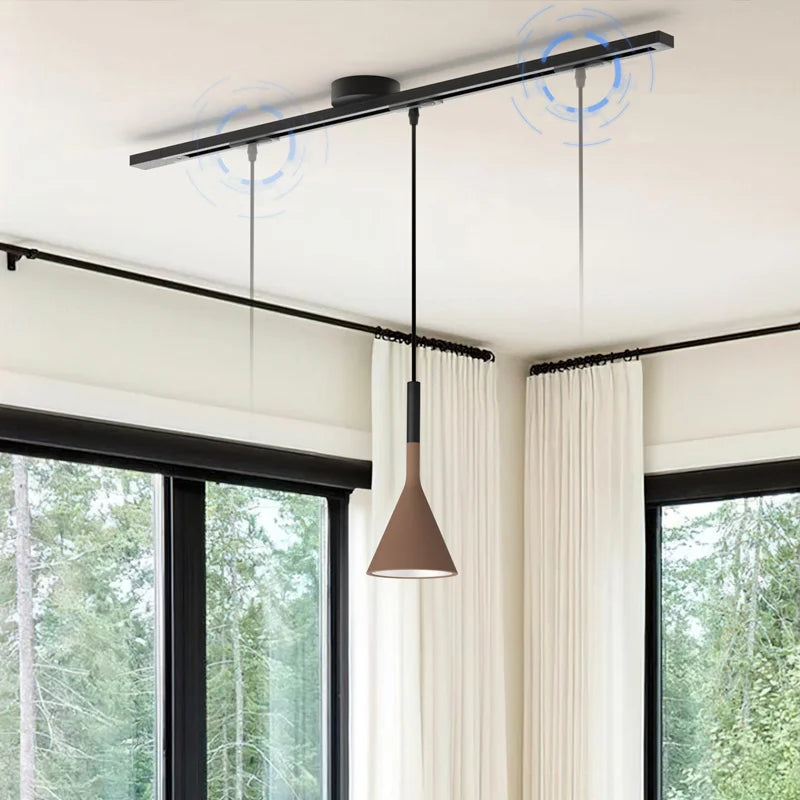 Morris Rotatable Movable Ceiling Rail voor Hanglamp