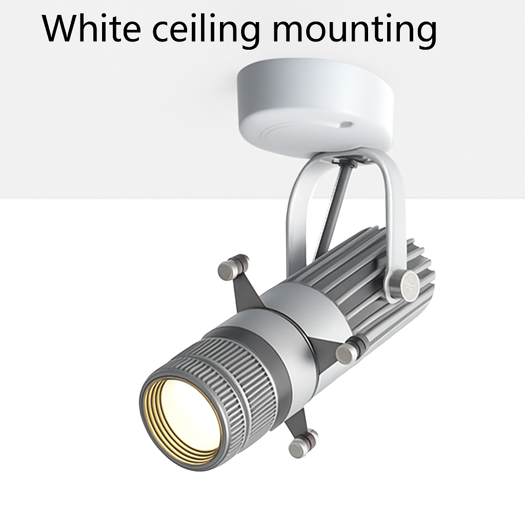 Instelbare LED-spot met verstelbare opening