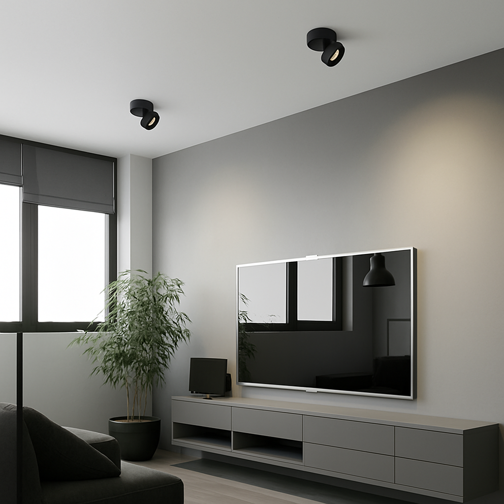Ronde beweegbare LED-designspot