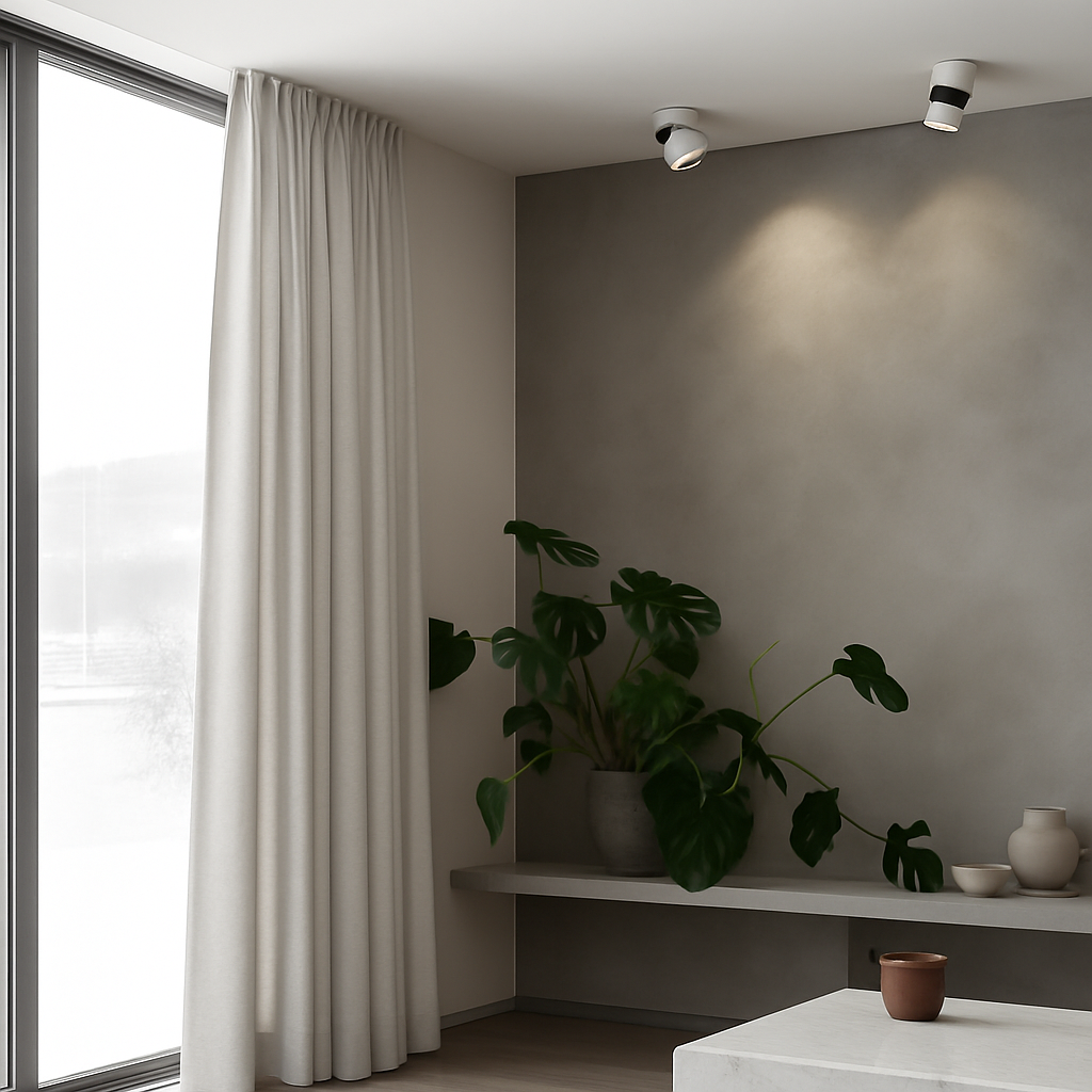 Ronde beweegbare LED-designspot