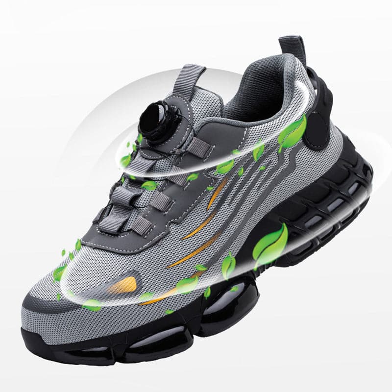 LuxuraGuard Uniseks Veiligheidsschoenen | Stijlvolle antislip noppen voor optimale grip en veiligheid