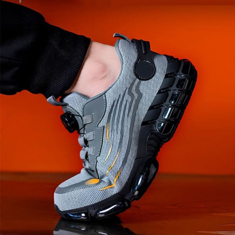 LuxuraGuard Uniseks Veiligheidsschoenen | Stijlvolle antislip noppen voor optimale grip en veiligheid