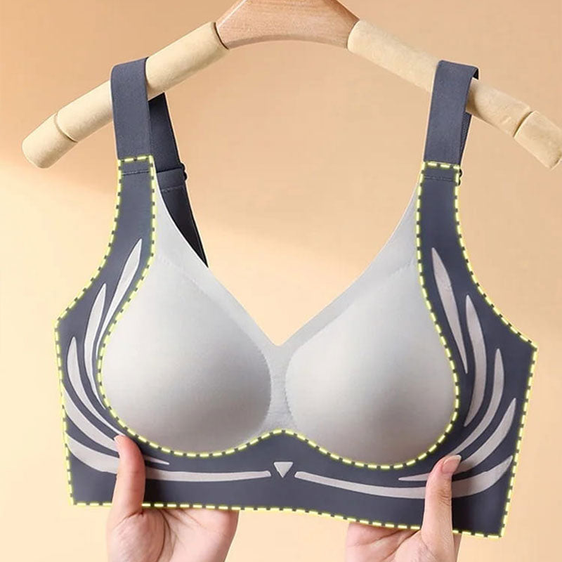 Heffende bügellose push-up BH met anti-sagging effect