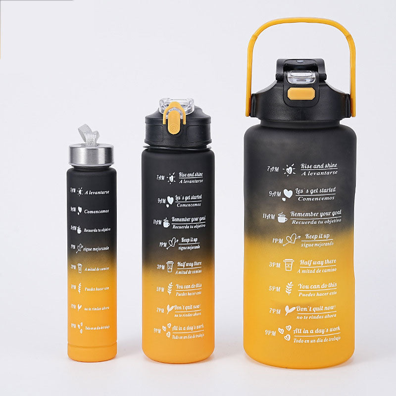 3-IN-1 Motivatie Waterfles