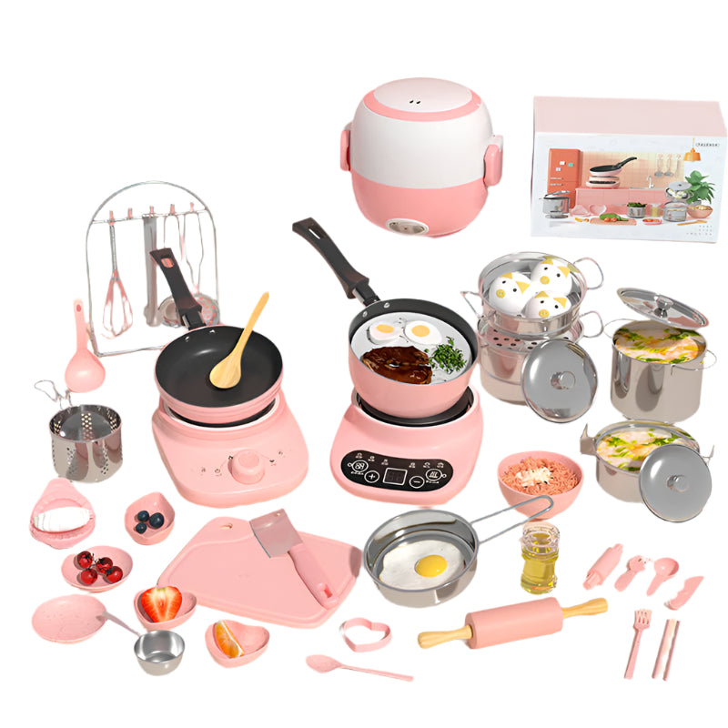 KookKunst Luxe Mini Keuken Speelgoed | Creatieve kookervaring voor jonge chefs