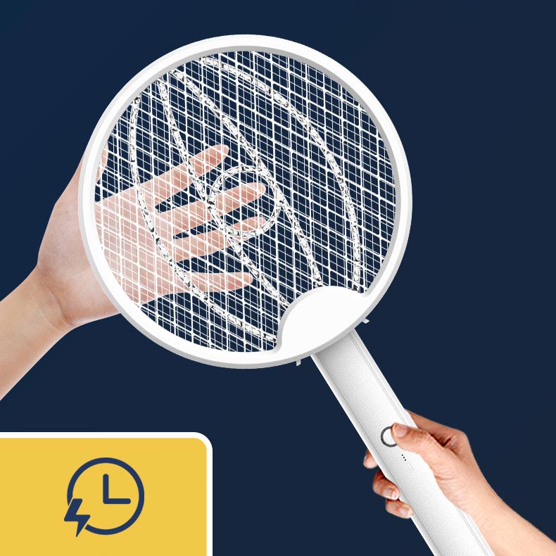 LuxiZap 2-in-1 Elektrische Vliegenmepper | Efficiënte vliegenbestrijding met luxe ontwerp