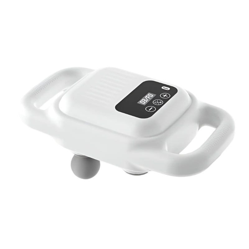 LuxuraPulse 4-Koppig Fascial Gun Massageapparaat | Verlicht spierspanning en bevorder herstel met luxe