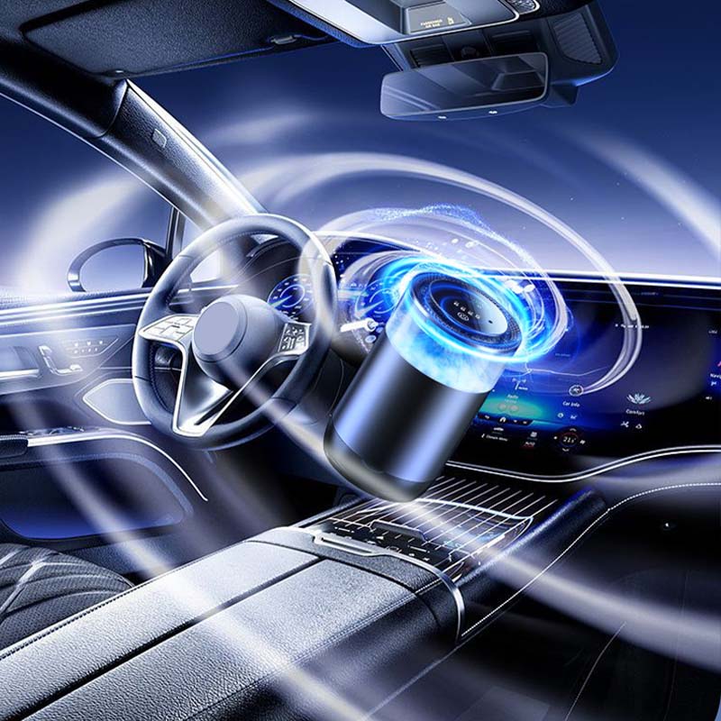 BreezeMist Auto Luchtverfrisser | Natuurlijke Geur & Ultrasone Verspreiding