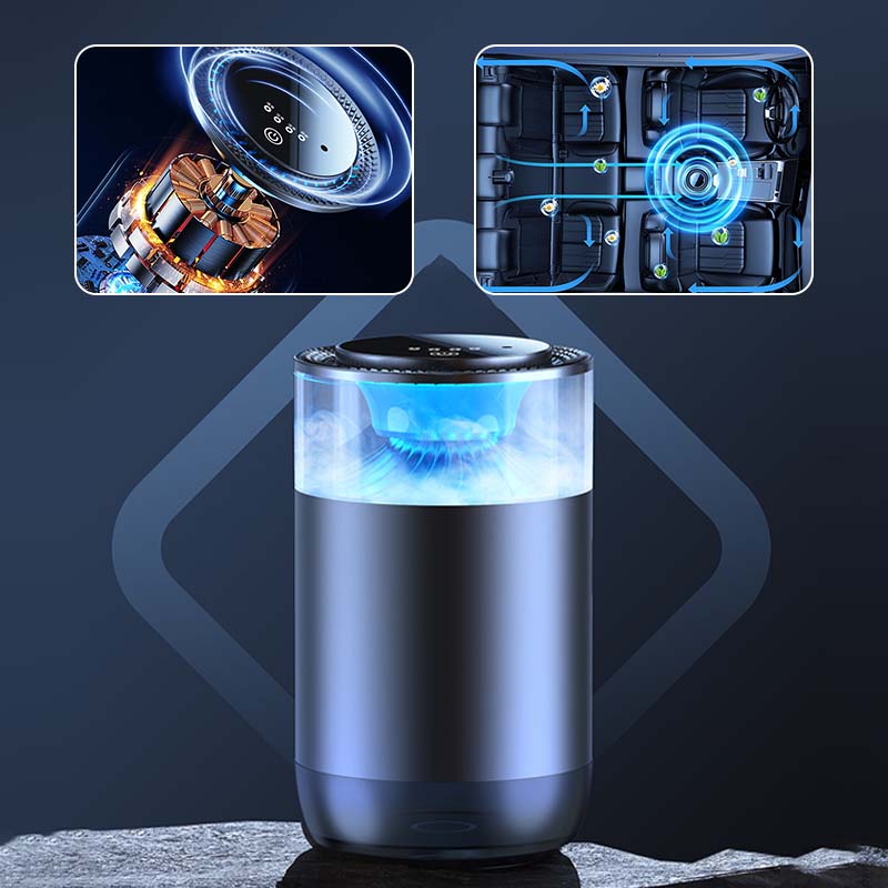 BreezeMist Auto Luchtverfrisser | Natuurlijke Geur & Ultrasone Verspreiding