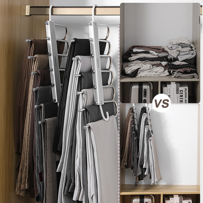 MagicSpace Multifunctionele Broekenhanger | Organiseer Slimmer, Bespaar Ruimte