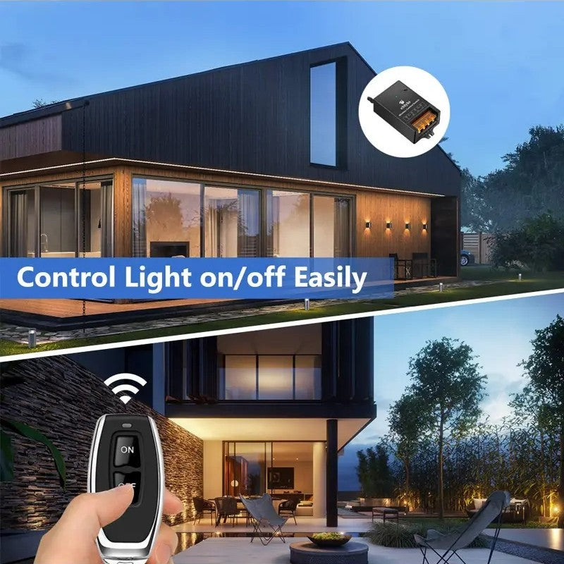 LuxaControl Draadloze Afstandsbediening Schakelkit | Moeiteloze controle zonder gedoe met bedrading