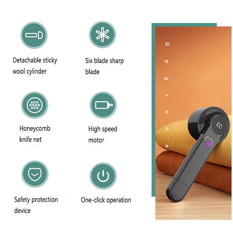 LintAway draagbare pluizenverwijderaar | herstelt uw stoffen moeiteloos