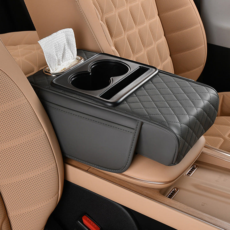 LuxuraComfort Luxe Armsteun Kussen | Verhoogt rijcomfort en ondersteuning onderweg