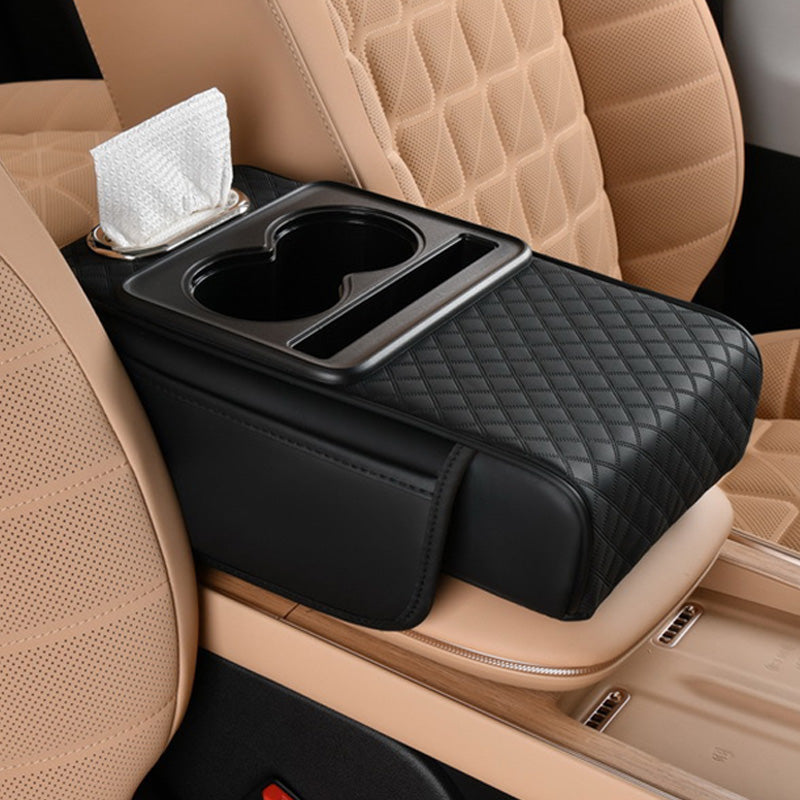 LuxuraComfort Luxe Armsteun Kussen | Verhoogt rijcomfort en ondersteuning onderweg