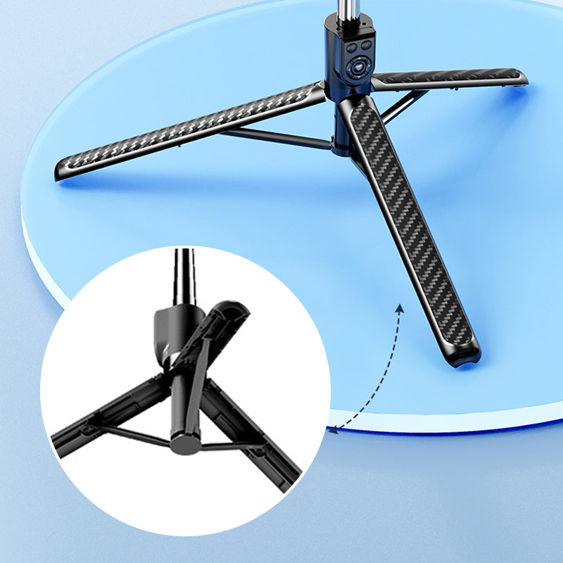 LuxuraSnap Elite Selfie Stick Tripod | Maak verbluffende selfies met geïntegreerde LED vullicht