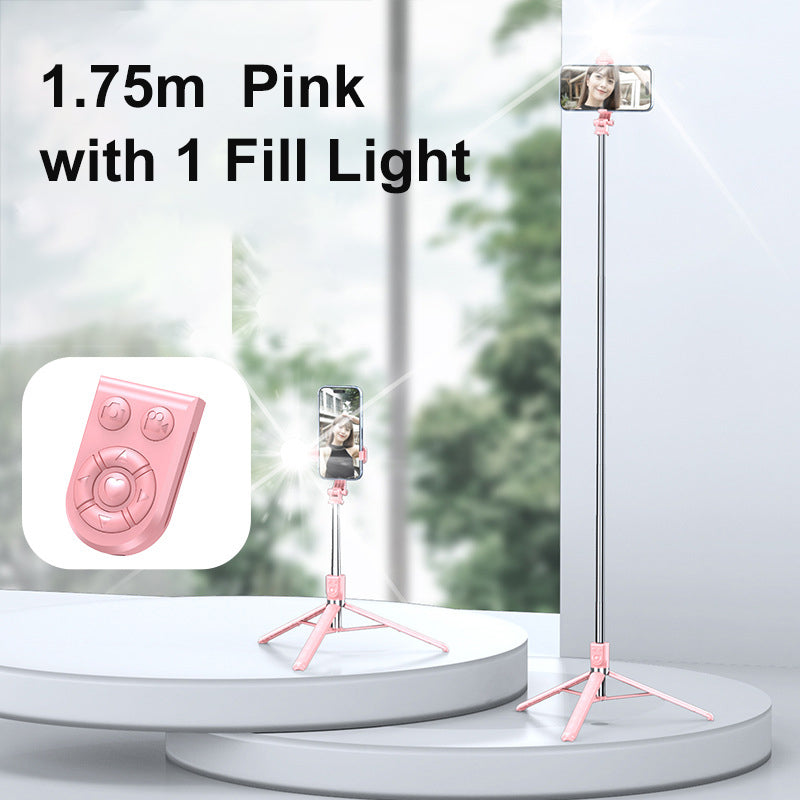 LuxuraSnap Elite Selfie Stick Tripod | Maak verbluffende selfies met geïntegreerde LED vullicht