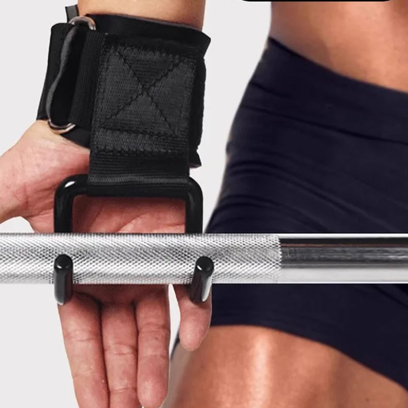 GripLux Elite Polssteun Haak Grip Trainer | Versterk grip en comfort tijdens training