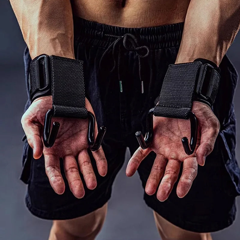 GripLux Elite Polssteun Haak Grip Trainer | Versterk grip en comfort tijdens training
