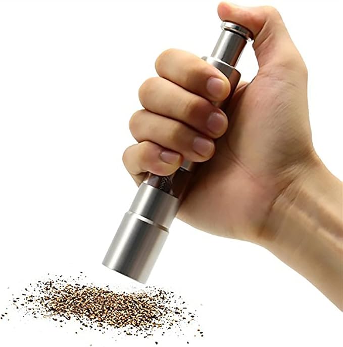 GourmetEssence Luxe Peper- en Zoutmolen | Elegante molen voor perfect gekruide gerechten
