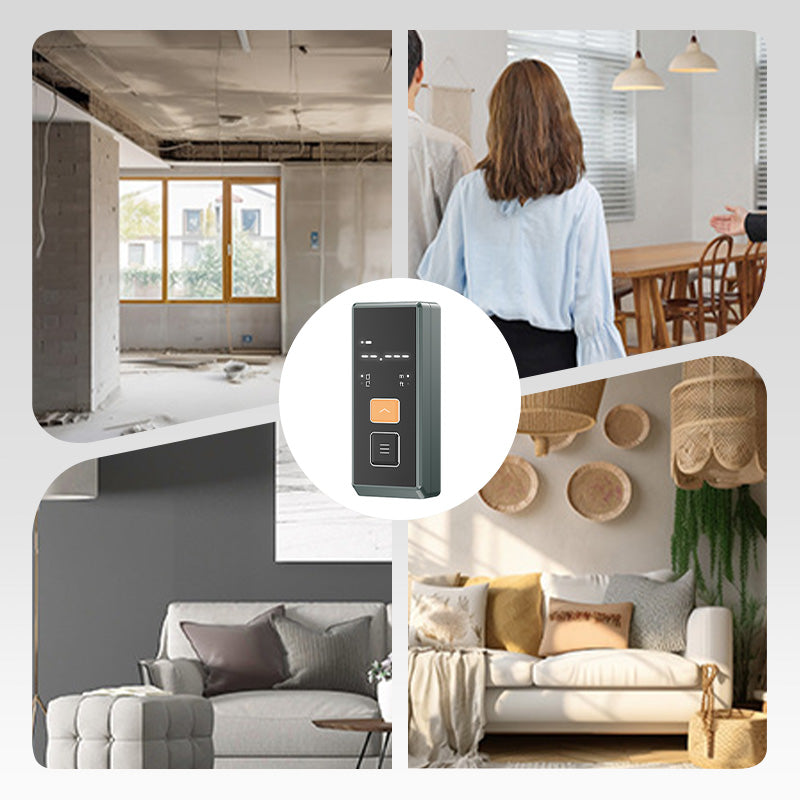 LaserLux Mini Handheld Laserafstandsmeter Set | Nauwkeurige metingen in een compact ontwerp