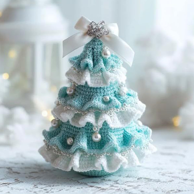 WinterHaak DIY Kerstboom Haakpakket – handgemaakte kerstdecoratie voor thuis