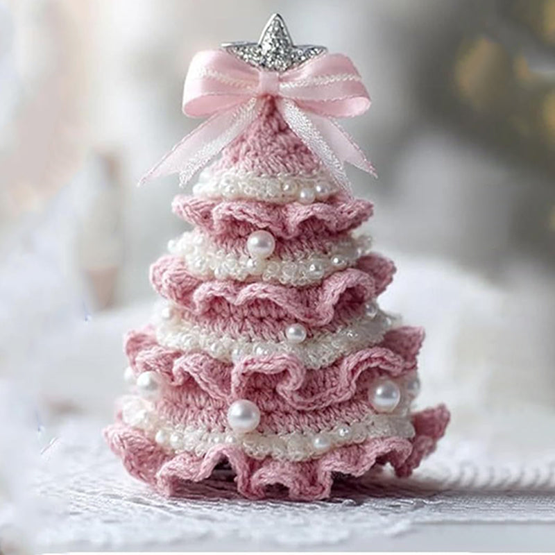 WinterHaak DIY Kerstboom Haakpakket – handgemaakte kerstdecoratie voor thuis