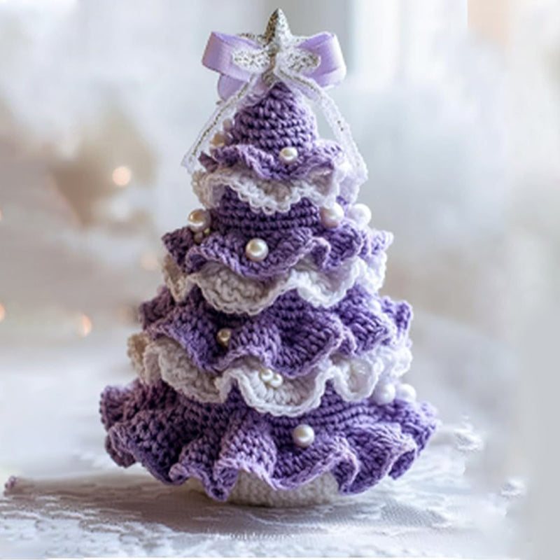 WinterHaak DIY Kerstboom Haakpakket – handgemaakte kerstdecoratie voor thuis