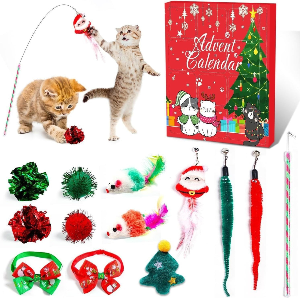 Pawfect | 2025 Aftel Adventskalender voor Katten en Honden