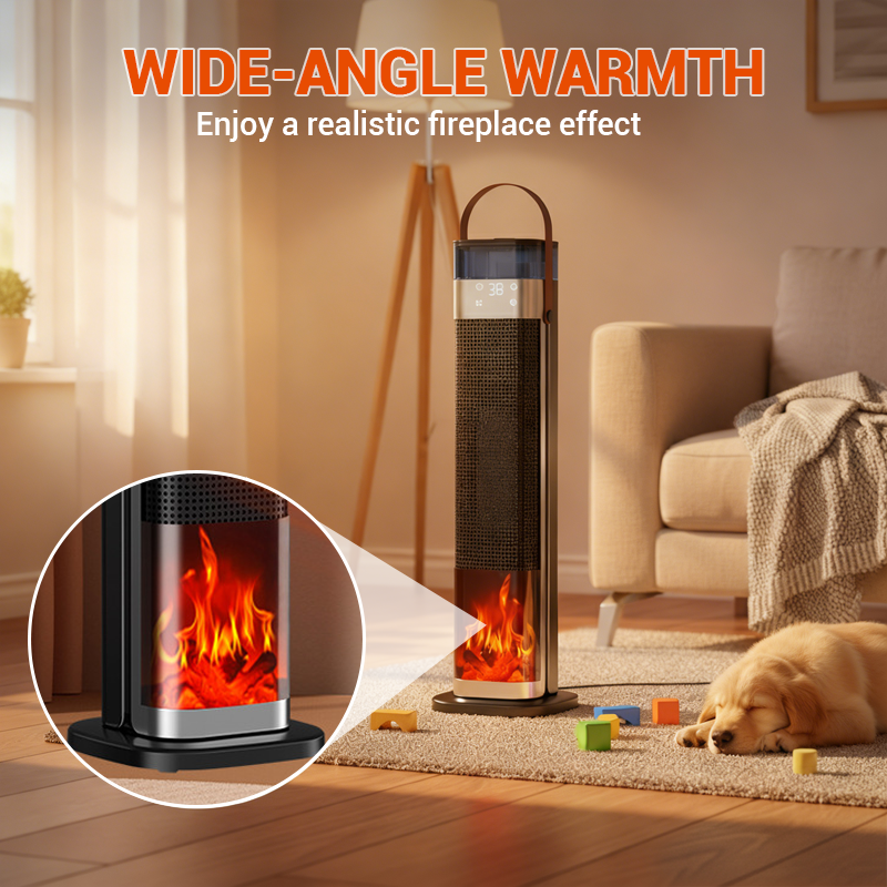 PTC Kachel 2000W met Luchtbevochtiger – 2-in-1 Elektrische Verwarming