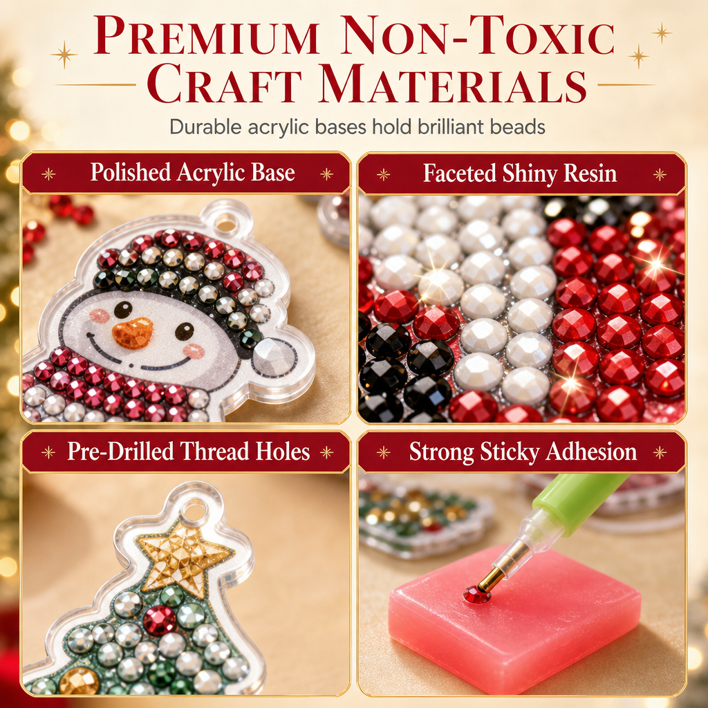 DIY Kerst Ornamenten Adventskalender 2026 – 24 Dagen