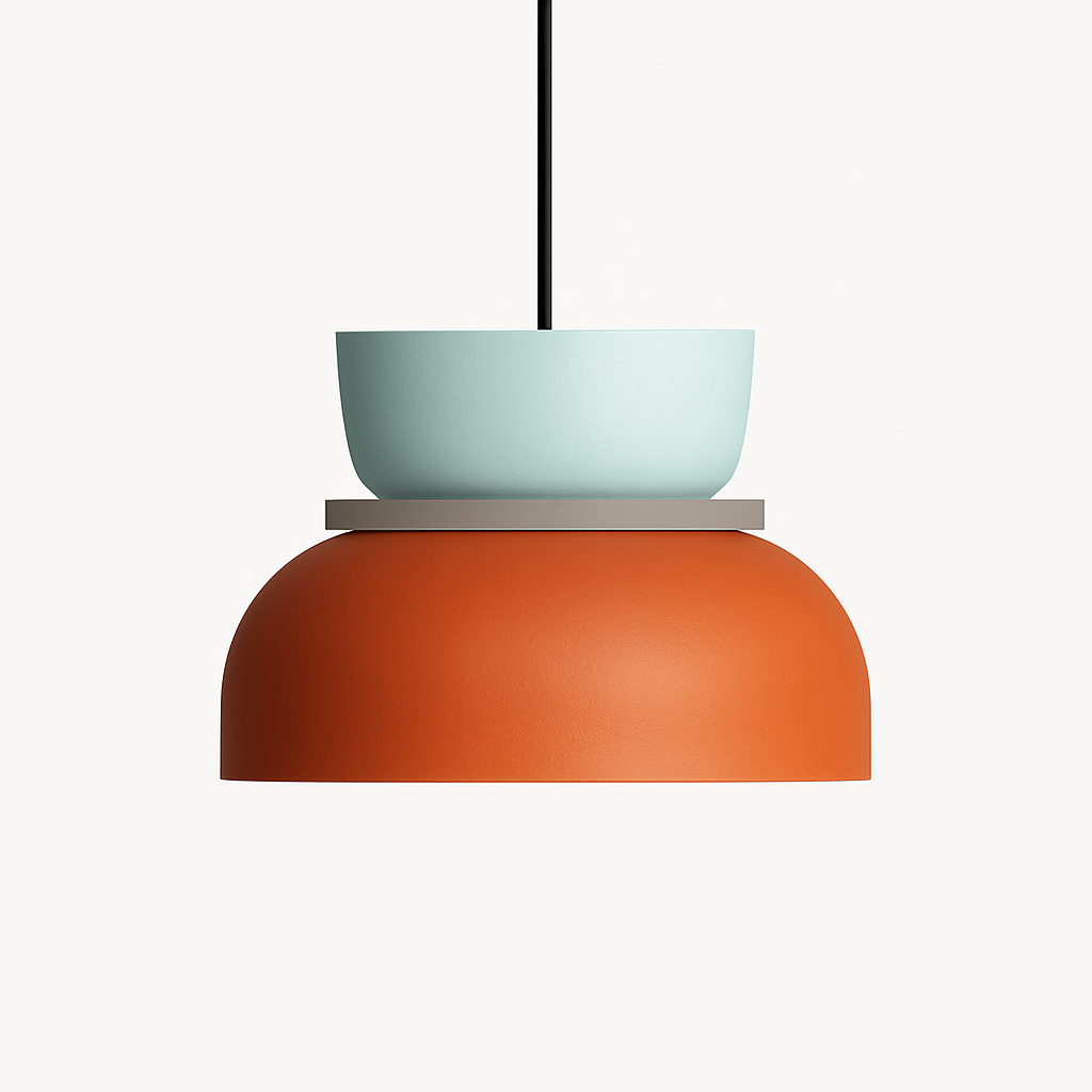Kleurrijke Hanglamp met Speelse Vormen van Makazon