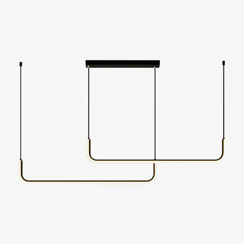 Moderne LED-hanglamp van aluminium in Hang-ontwerp