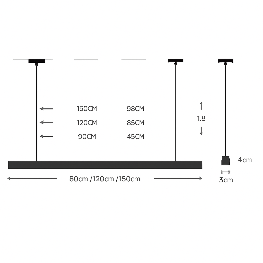 Moderne LED Houten Hanglamp